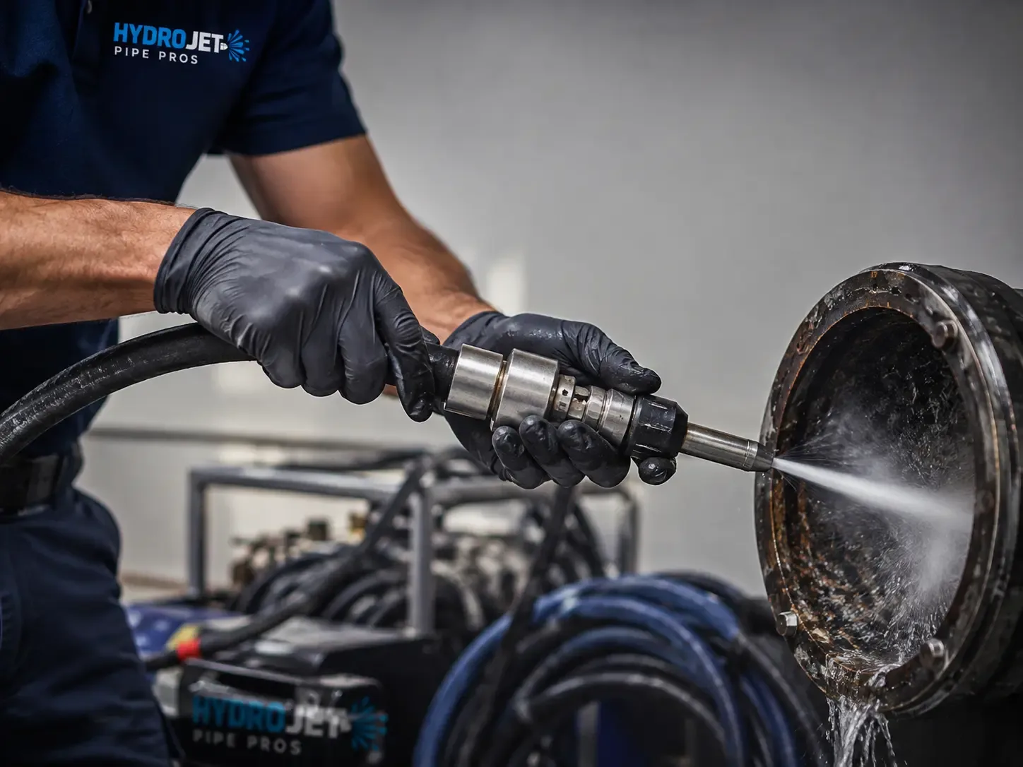 Hydro Jet Pipe Descaling in Rising Sun, IN